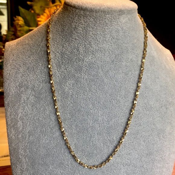 Sarah Coventry (vintage) gleaming gold-plate necklace - Picture 2 of 3